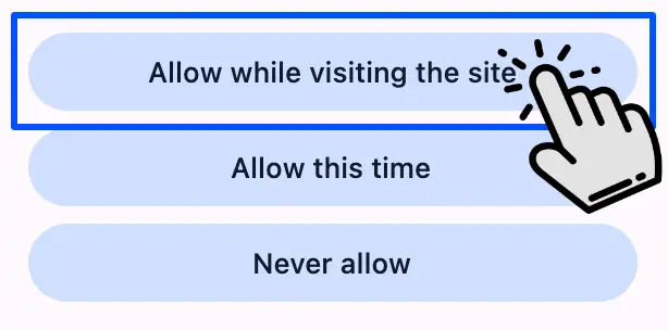 Request Rationale Dialog Camera RULE Library
